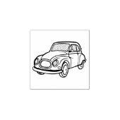 Leuke kleine auto rubber stempel (Afrduk)