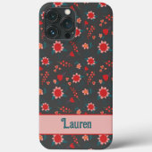 Leuke kleine bloemen patroon inspirativiteit iPhon Case-Mate iPhone Case (Achterkant)
