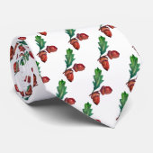 Leuke kleine eikels tekenen Herfst Stropdas (Opgerold)