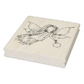 Leuke Kleine Fairy Illustratie van Molly Harrison Rubberstempel (Stempel)