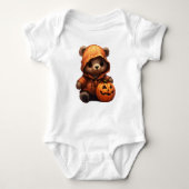 LEUKE KLEINE HALLOWEEN TEDDYBEER ROMPER (Voorkant)