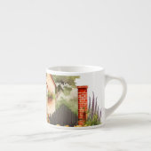 Leuke kleine heks en vos | Espresso Mok (Rechts)