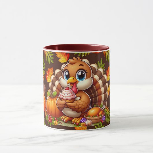 leuke kleine kalkoen mok 7 (Midden)