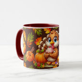 leuke kleine kalkoen mok 7 (Voorkant links)