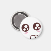 Leuke & kleine kawaii kat emoji magneet (Voorkant / Achterkant)