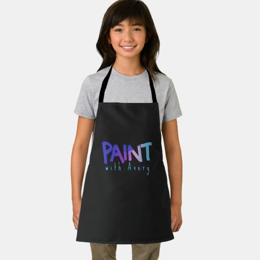 Leuke kleine kunstenaar studio schort (Insitu)