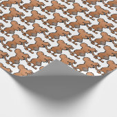 Leuke kleine muis cadeaupapier (Hoek)