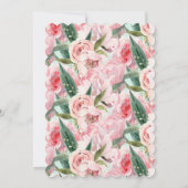 Leuke kleine muis is op haar weg meisje Baby sprin Kaart (Achterkant)