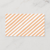 Leuke kleine pompoen baby shower luier verloting k informatiekaartje (Achterkant)