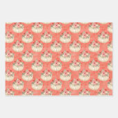 Leuke kleine pompoenen Baby shower cadeaus Inpakpapier Vel (Voorkant 2)