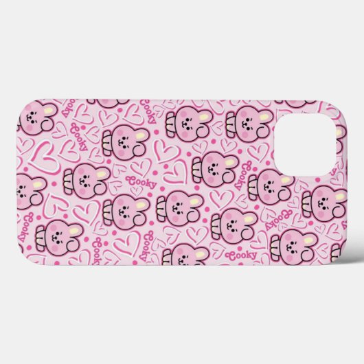 Leuke kleine roze konijnen Case-Mate iPhone case (Achterkant (horizontaal))