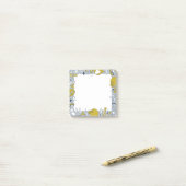 Leuke kleine school dingen op post-it® notes (Op bureau)