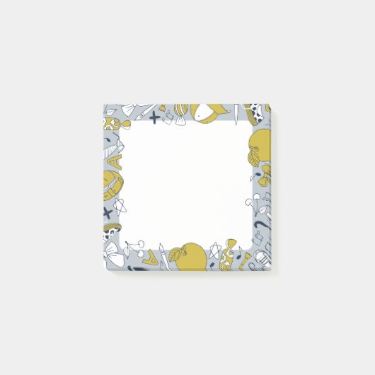 Leuke kleine schoolspullen op post-it® notes (Voorkant)