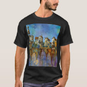 leuke kleine stad T-Shirt (Voorkant)