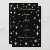 Leuke kleine sterren kaart (Voorkant / Achterkant)