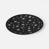 Leuke kleine sterren papieren bordje (Gekanteld)