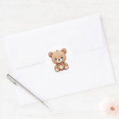 Leuke kleine teddybeer sticker (Envelop)