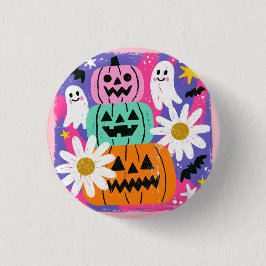 Leuke Kleuren Halloween Cadeau Ronde Button 3,2 Cm