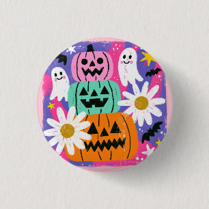 Leuke Kleuren Halloween Cadeau Ronde Button 3,2 Cm