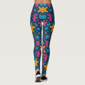 leuke kleuren leggings (Achterkant)