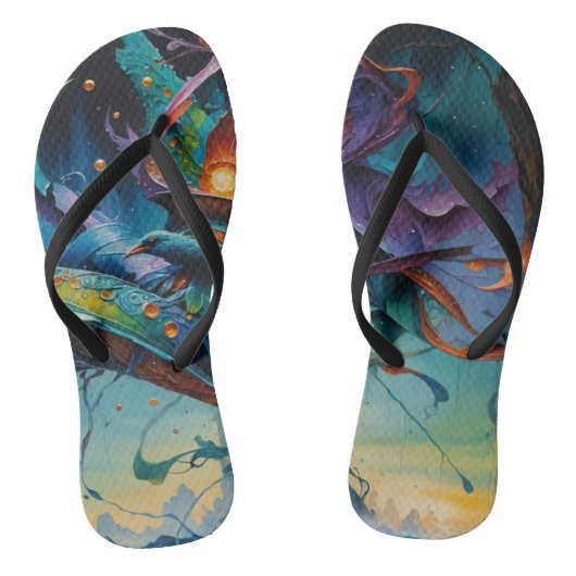 Leuke kleuren teenslippers (Voetbed)