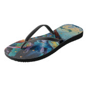 Leuke kleuren teenslippers (Schuin)