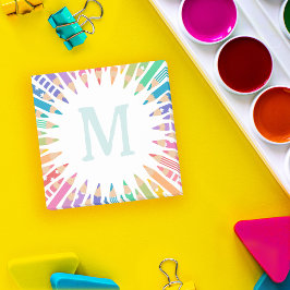 Leuke kleurpotloden Bord Monogram Post-it® Notes