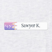 Leuke kleurpotloden Voeg Jouw naam toe Labels (Design 1)