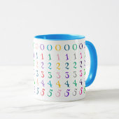 Leuke Kleurrijke Aangepaste Kinderen Monogram, Naa Mok (Voorkant rechts)