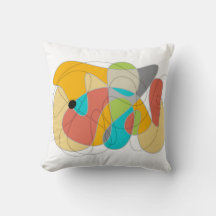 leuke kleurrijke abstracte kunst boho oranje turqu