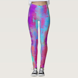 Leuke Kleurrijke Abstracte Stippen Leggings