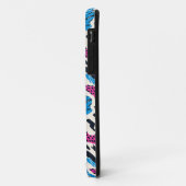 Leuke kleurrijke abstracte tekening van dierpatron Case-Mate iPhone case (Achterkant/links)