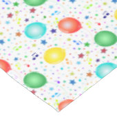 Leuke kleurrijke ballonpartij gunsten tafelkleed (Gekanteld)