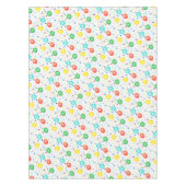 Leuke kleurrijke ballonpartij gunsten tafelkleed (Voorkant)