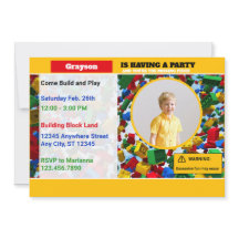 Leuke kleurrijke bouwstenen Verjaardag Foto