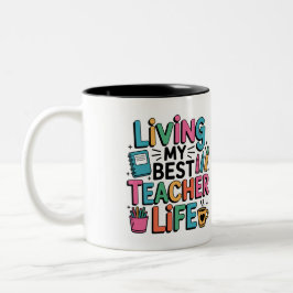 Leuke Kleurrijke Citat Mok Cadeau voor Leraren