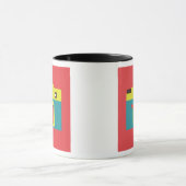 Leuke kleurrijke CMYK Lomo Camera Fotograaf Mok (Midden)