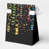 Leuke kleurrijke Confetti lint Dank u Bedankdoosjes (Achterkant)