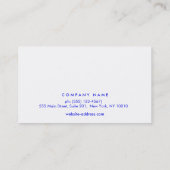 Leuke kleurrijke Confetti Salon Afspraakkaart Afsprakenkaartje (Achterkant)