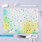 Leuke kleurrijke Confetti Verjaardag Tissuepapier (Craft)