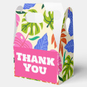 Leuke kleurrijke dank u trakteren / gunst / gesche bedankdoosjes (Geopend)