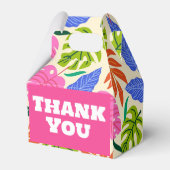 Leuke kleurrijke dank u trakteren / gunst / gesche bedankdoosjes (Voorkant Zijde)