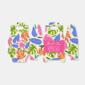 Leuke kleurrijke dank u trakteren / gunst / gesche bedankdoosjes (Uitgevouwen)