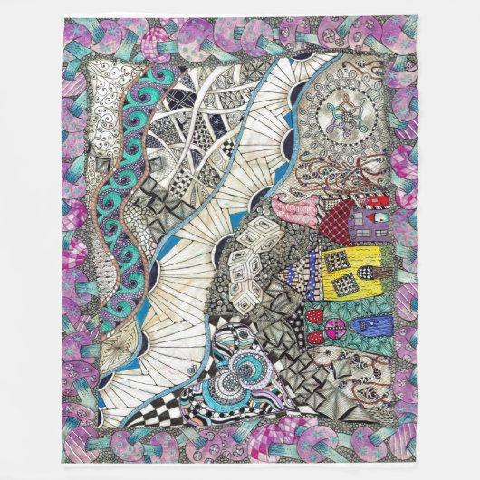 Leuke kleurrijke deken (Voorkant)