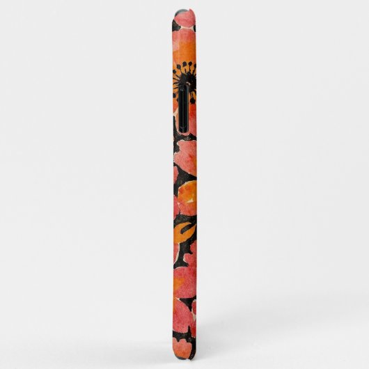 Leuke kleurrijke Delicate Waterverf Flowers Case-Mate iPhone Case (Achterkant/rechts)