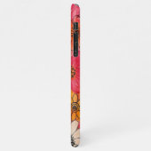 Leuke kleurrijke Delicate Waterverf Flowers iPhone Hoesje (Linkerkant)