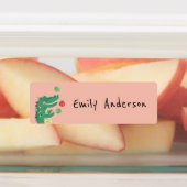 Leuke Kleurrijke Dieren School Kinderopvang Labels (Aangebracht)