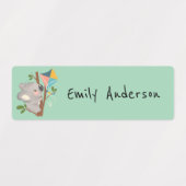 Leuke kleurrijke dierentuin Dieren School kinderop Labels (Design 2)