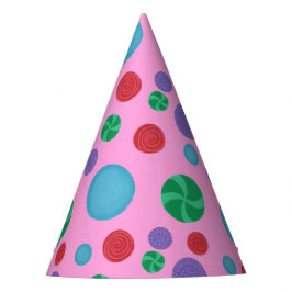 Leuke Kleurrijke Dimensionale Polka Dots Party Pet Feesthoedjes
