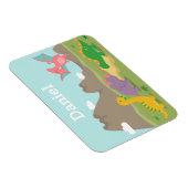 Leuke Kleurrijke Dinosaurussen Voor Kleine kinder Magneet (Rechterzijde)